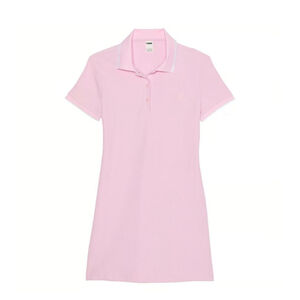 Women's PINK Victoria's Secret Pink GOLF Polo Mini Dress XL NEW WITH TAGS